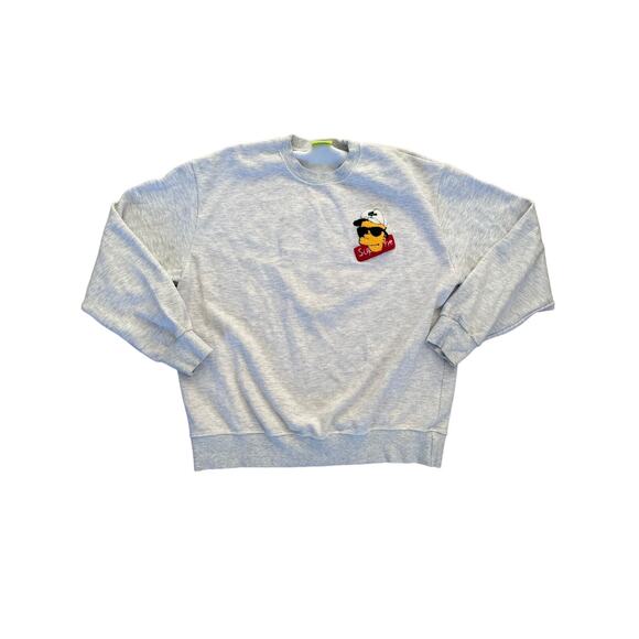 Neoity - Bart Simpson Sweatshirt in Gray - Picture 1 of 5